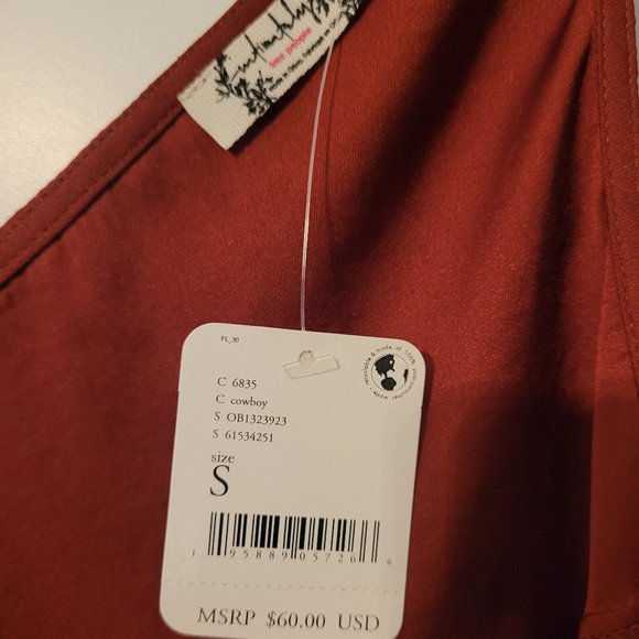 Free People Like Me Or Love Me Slip Dress - Cowboy - Picture 6 of 6